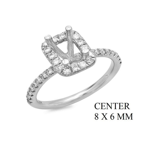 PMI 14W@3.7 36RD1@0.36 8X6MM EMERALD HALO