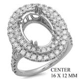 PMI 14W@8.6 82RD1@1.46 16X12MM OVAL DOUBLE HALO